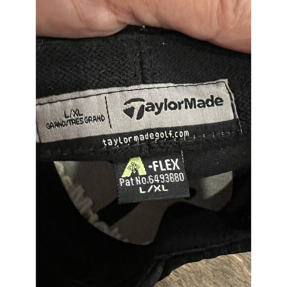 TaylorMade Mens Black Golf M1 PSi A-Flex Stretched Fitted Hat Size L/XL - Picture 8 of 10